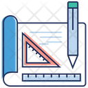 Sketching Graph Graphic Designing Manual Sketching Icon