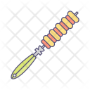 Skewer Barbecue Grill Icon