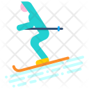 Skiing Ski Winter Icon