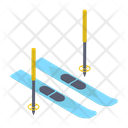 Skiing Board Icon