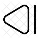 Skip Back Back Reverse Icon