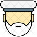 Skipper Navy Officer Navy Pilot Icon