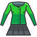 Jacket Skirt Icon