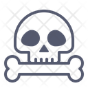 Skull Death Halloween Icon