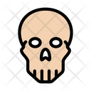 Skull Face Fan Icon