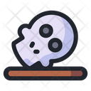 Skull Climate Change Global Warming Icon