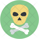 Skull Danger Dead Icon