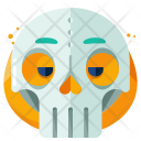 Skull Emoji Face Icon