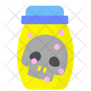 Skull Bottle Bottle Skull Icon