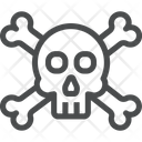 Skull Crossbones  Icon