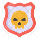 Hacking Shield Crime Shield Danger Shield Icon