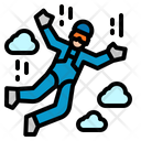 Skydiving Sport Competition Icon