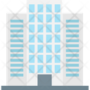 Flats Skyscraper Office Block Icon