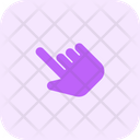 Slant Hand Selection Touch Hand Icon
