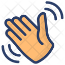 Finger Halt Hand Icon
