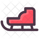 Santa Sled Winter Icon