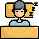 Sleep Man Activity Icon
