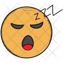 Snoring Zzz Face Icon
