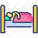 Sleeping Bed Night Icon