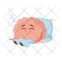 Sleeping Brain Brain Sleeping Brain Snooze Icon