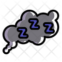 Sleeping Cloud Icon