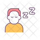 Man Sleep Nap Icon