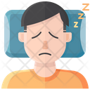 Man Sleepy Tired Icon
