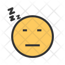 Sleepy Emoji Face Icon