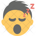 Sleeping Face Open Icon