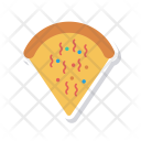 Slice Pizza Fastfood Icon