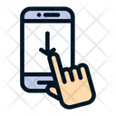 Slide Down Icon