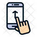 Slide Up Swipe Up Action Icon