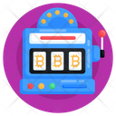 Arcade Machine Slot Machine Bitcoin Slot Icon