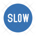 Slow Traffic Board Icon