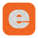 Small Letter E Icon