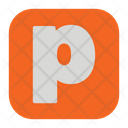 Small Letter P Icon