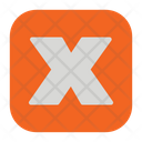Small Letter X Icon