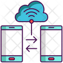Smart Connect Cloud Transfer Cloud Connect Icon