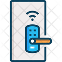 M Door Smart Door Smart Door Lock Icon