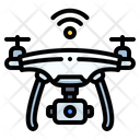 Smart Drone Drone Digital Icon