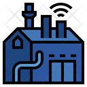 Smart Factory Internet Of Things Iot Icon