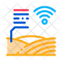 Smart Farm Internet Icon