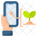 Smart Farming Smartphone Mobile Icon