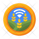 Smart Farming Agriculture Technology Icon