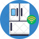 Smart Home Smart Fridge Refridgerator Icon