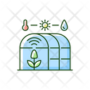Smart Greenhouse Plant Icon
