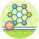 Smart Grid Power Grid Network Nodes Icon