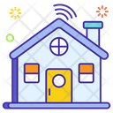 Smart Home Smart House Connected Home Icon