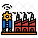 Factory Manufactory Powerplant Icon