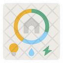 Smart Meter Home Icon